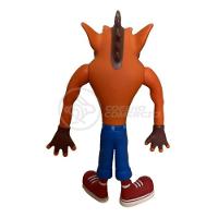Boneco Action Figure Crash Bandicoot Articulado 25cm - 2
