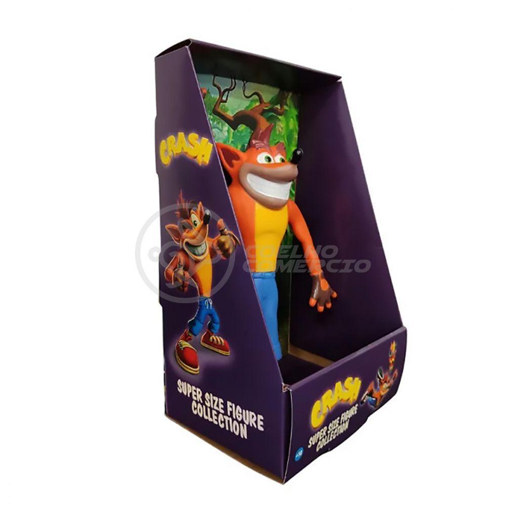 Boneco Action Figure Crash Bandicoot Articulado 25cm - 5