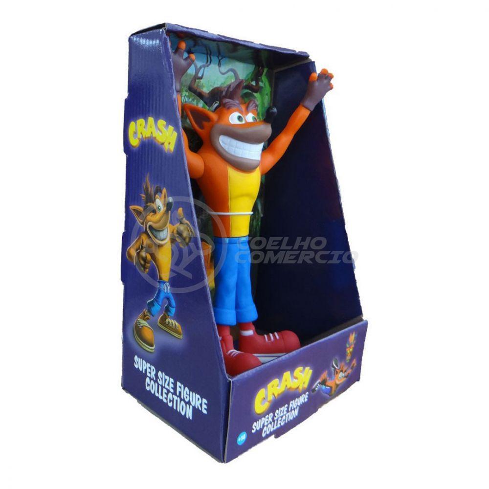 Boneco Action Figure Crash Bandicoot Articulado 25cm - 7