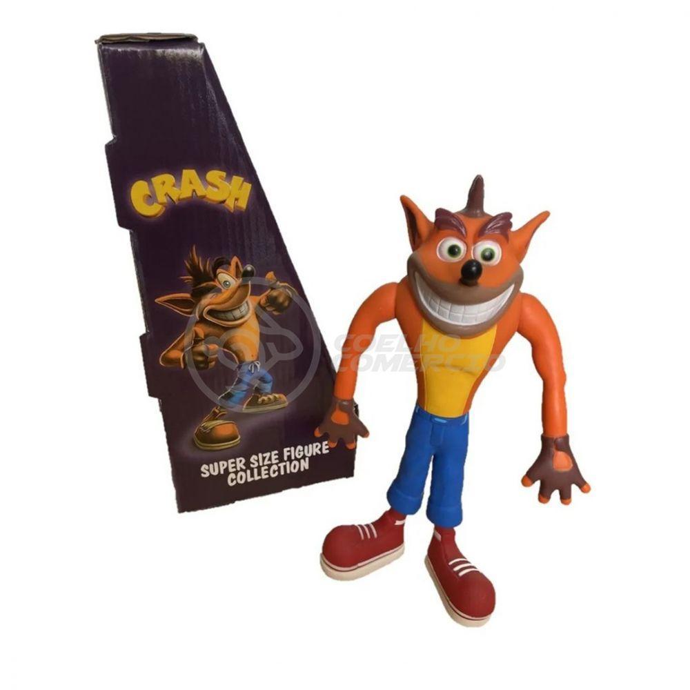 Boneco Action Figure Crash Bandicoot Articulado 25cm - 2