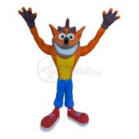 Boneco Action Figure Crash Bandicoot Articulado 25cm - 8