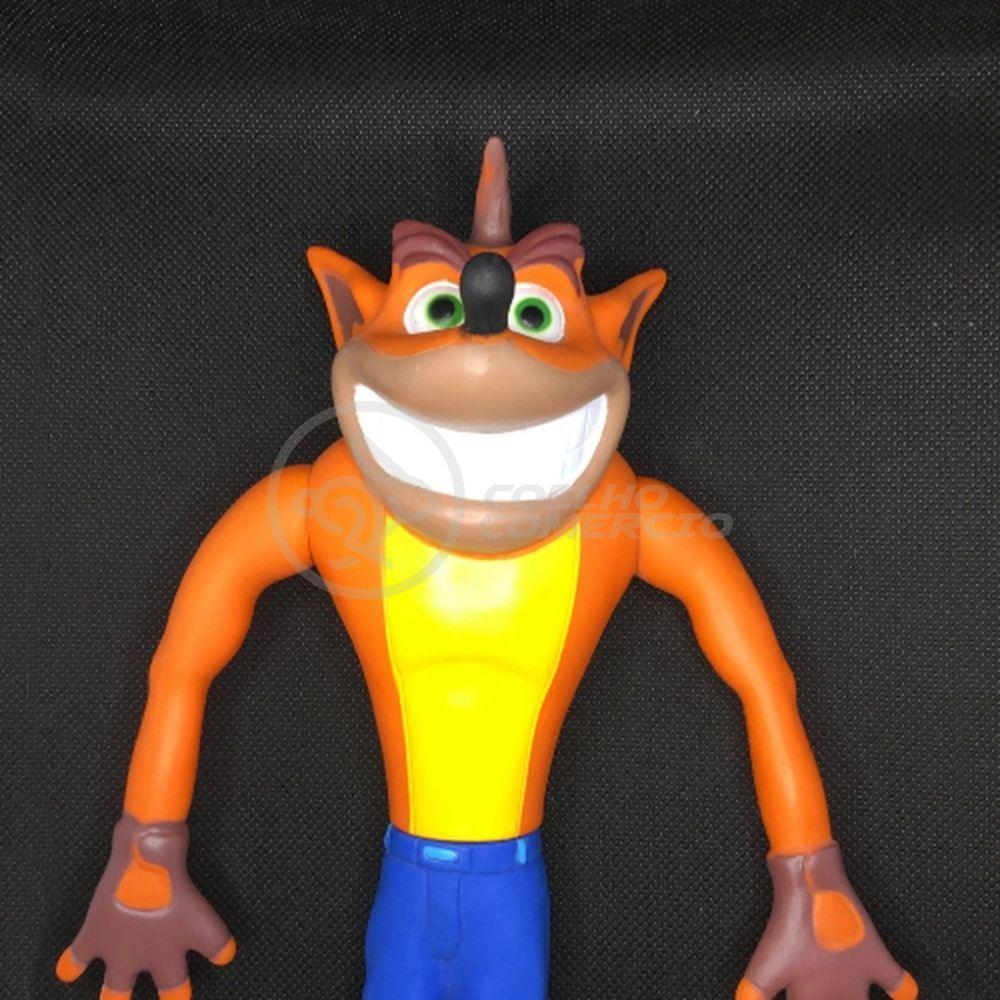 Boneco Action Figure Crash Bandicoot Articulado 25cm - 8