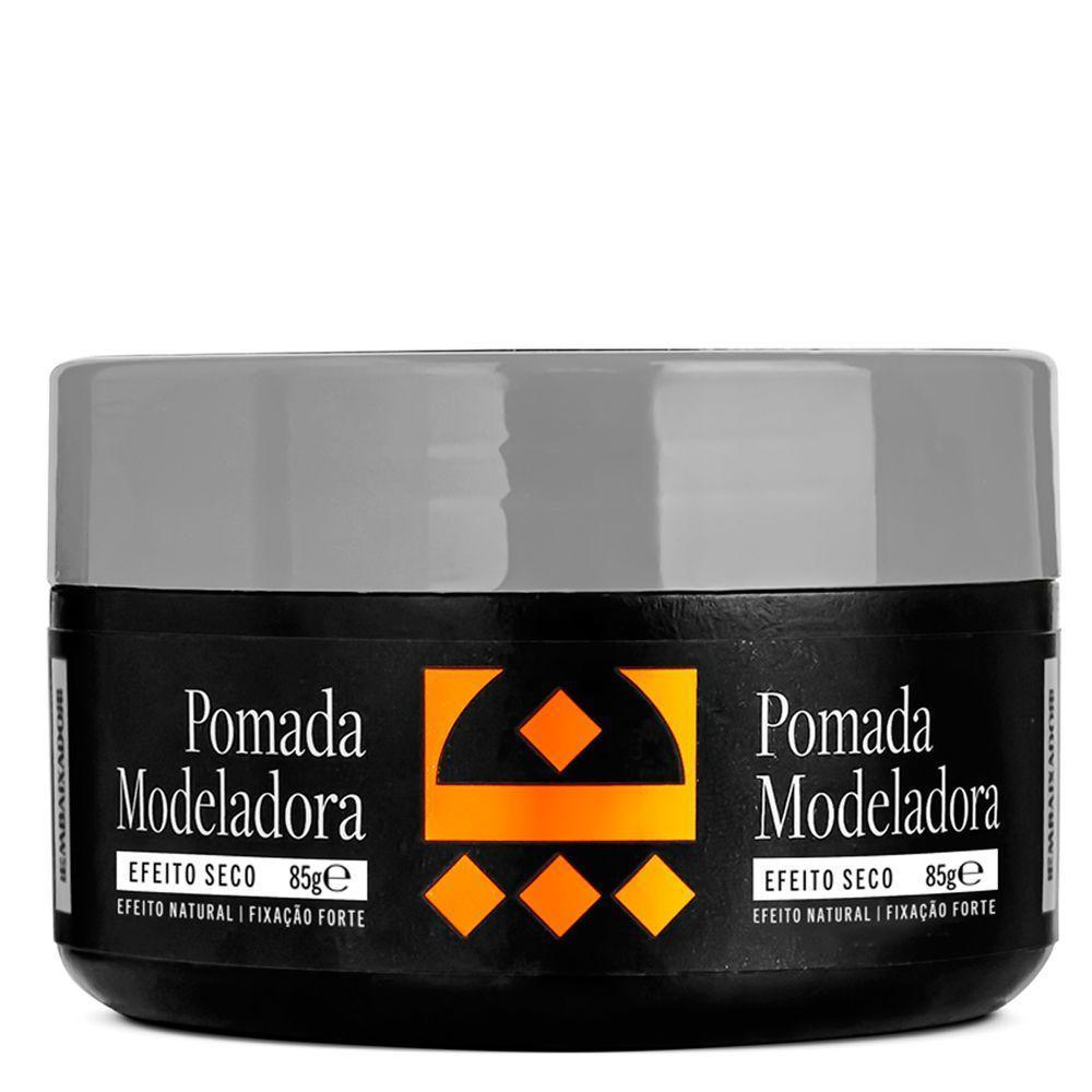 Kit 5 Pomada Para Cabelo Efeito Seco Embaixador 85G - 2