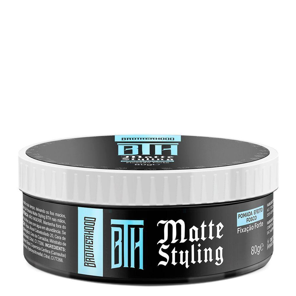 Kit 06 Pomada Efeito Seco Matte Styling Bth 80G - 3
