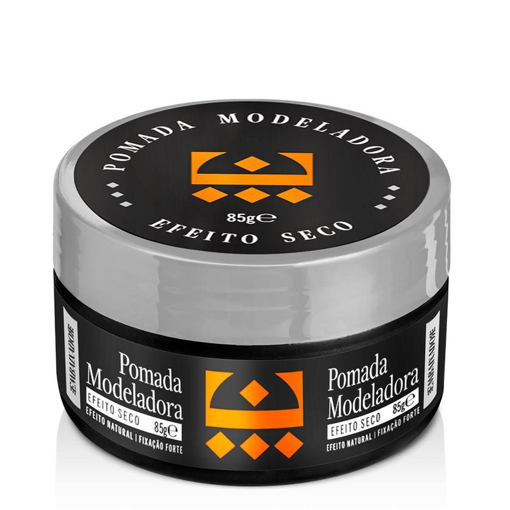 Kit Pomada Efeito Seco + Efeito Brilho Embaixador 85G - 4