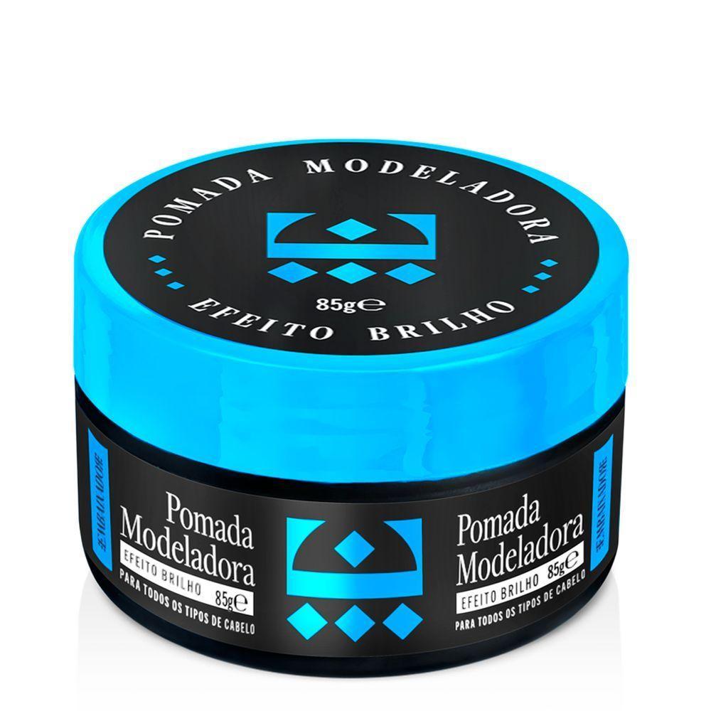Kit Pomada Efeito Seco + Efeito Brilho Embaixador 85G - 5