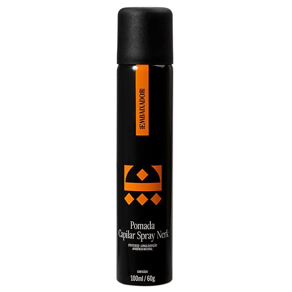 Kit 03 Pomada Spray Efeito Matte Nerk Embaixador 100Ml - 3