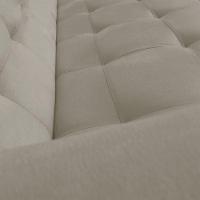 Sofá 3 Lugares Arezzo Suede Marrom Rato