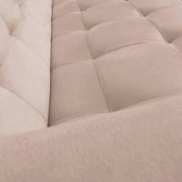 Sofá 3 Lugares Arezzo Suede Bege