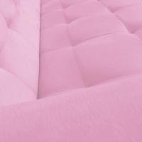 Sofá 3 Lugares Arezzo Suede Rosa Bebê - 7