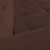 Sofá 3 Lugares Arezzo Suede Marrom