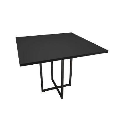 Mesa de Jantar 04 Lugares 90cm Preto