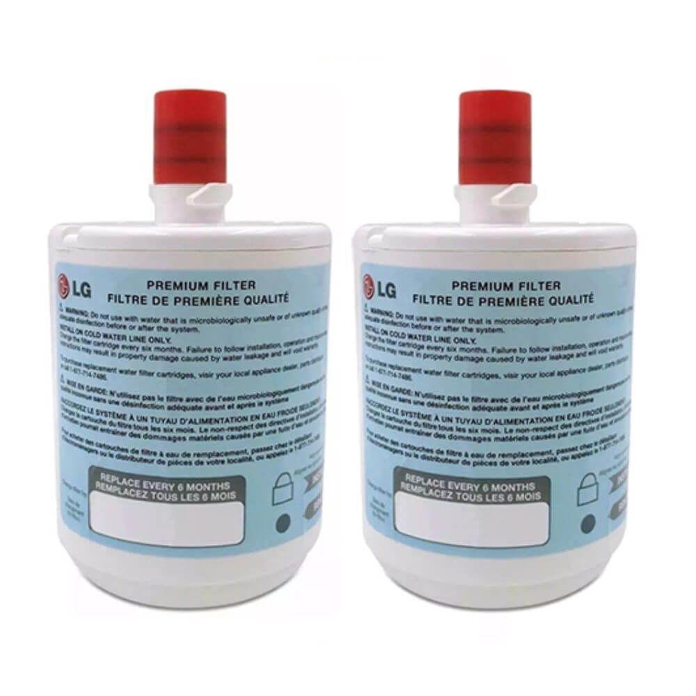 Kit 2 Unidades Refil Filtro de Água LT500P Original LG - 1