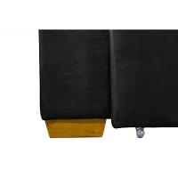 Sofá Modular 4 Lugares 2.30M Retrátil E Reclinável Preto - 5