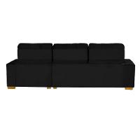 Sofá Modular 6 Lugares 3.05M Retrátil E Reclinável Preto - 2