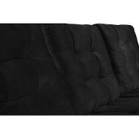 Sofá Modular 6 Lugares 3.05M Retrátil E Reclinável Preto - 3