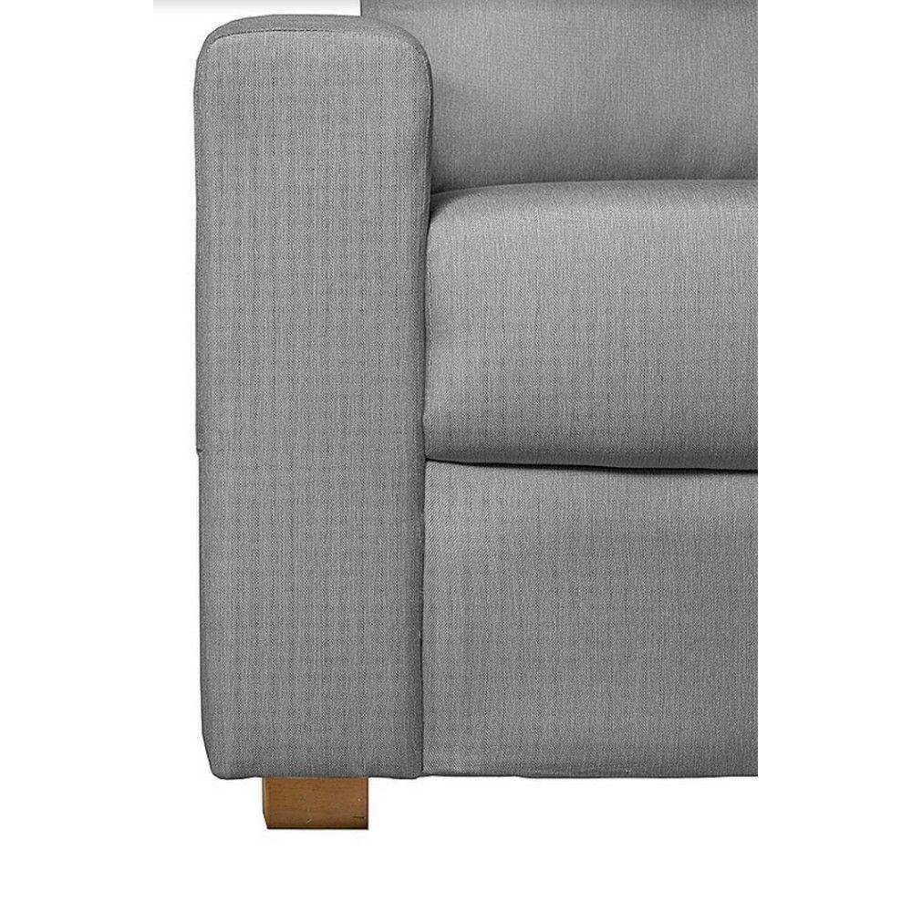 Sofá Maceió Living Com 4 Lugares 2.20M Linho Corriente Cinza - 4