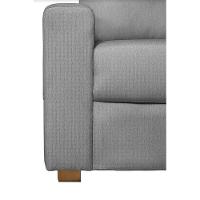 Sofá Maceió Living Com 4 Lugares 2.20M Linho Corriente Cinza