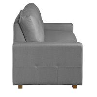 Sofá Maceió Living Com 4 Lugares 2.20M Linho Corriente Cinza - 6