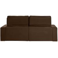 Sofá Modular 5 Lugares 2.50M Retrátil E Reclinável Marrom