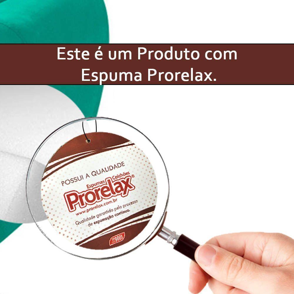 Sofá Cama 2 Lugares para Sala de Estar Lisboa Suede Verde - 2