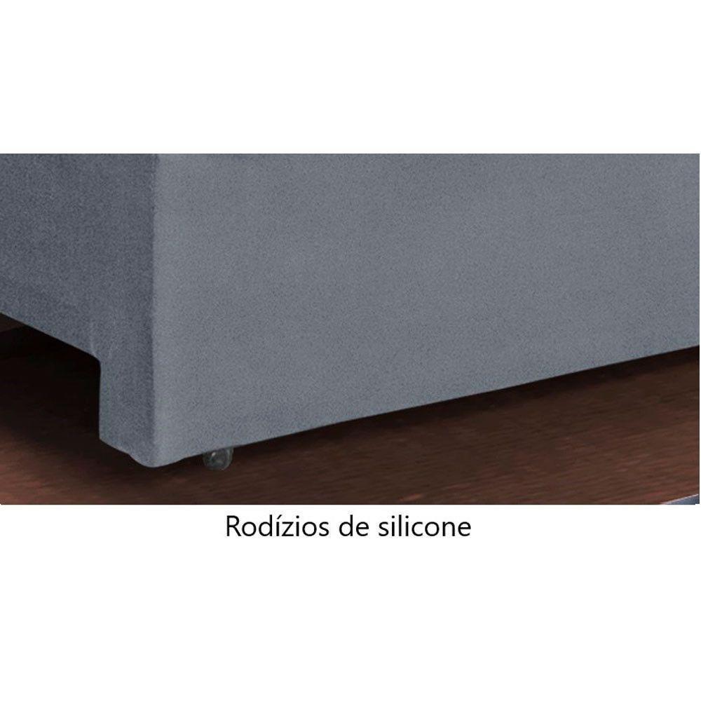 Sofá Retrátil E Reclinável Atenas 1,80m 2 Lugares Prata - 2