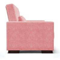 Sofá Cama 2 Lugares Para Sala De Estar Suede Rosê - 8