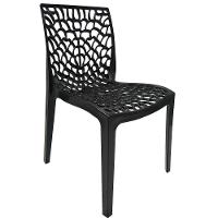 Kit 04 Cadeiras Sala De Jantar Gruvyer F03 Preto - 3