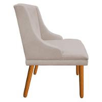 Cadeira de Jantar Liz Suede Bege - Drossi - 2