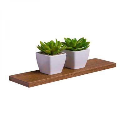 Prateleira 60 X 20cm Freijó Suporte Invisível