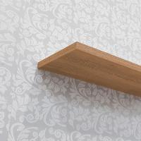 Kit 2 Prateleiras 40 X 15cm Freijó Suporte Invisível - 5