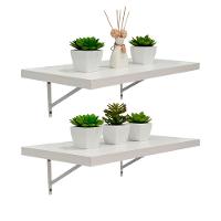 Kit 2 Prateleiras 40 x 30cm Branco Espessura 25mm - 1