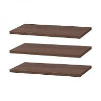 Kit 3 Prateleiras 40 X 15cm Nogal Suporte Invisível - 5