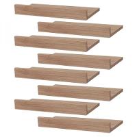 Kit 8 Prateleiras Porta Quadros 60 X 10cm Suporte Invisível - 1