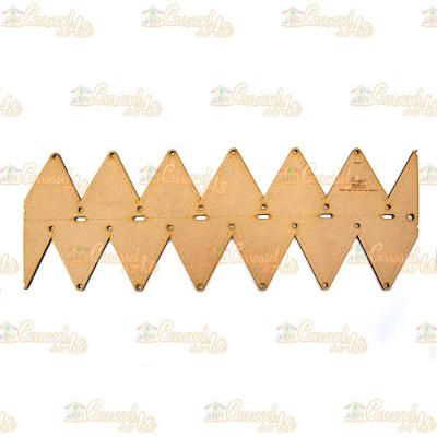 Régua Para Barrado Duplo Triangulo M