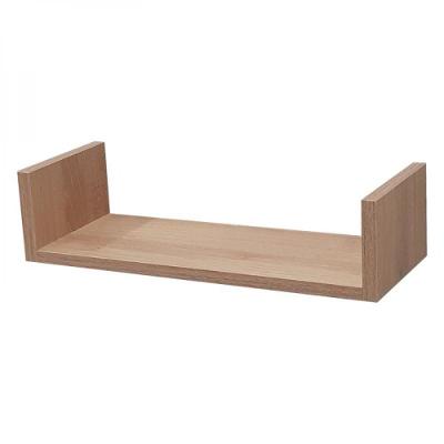 Prateleira U 50 X 15cm Carvalho Suporte Invisível