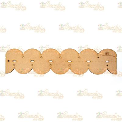 Régua Para Barrado Duplo Redonda P