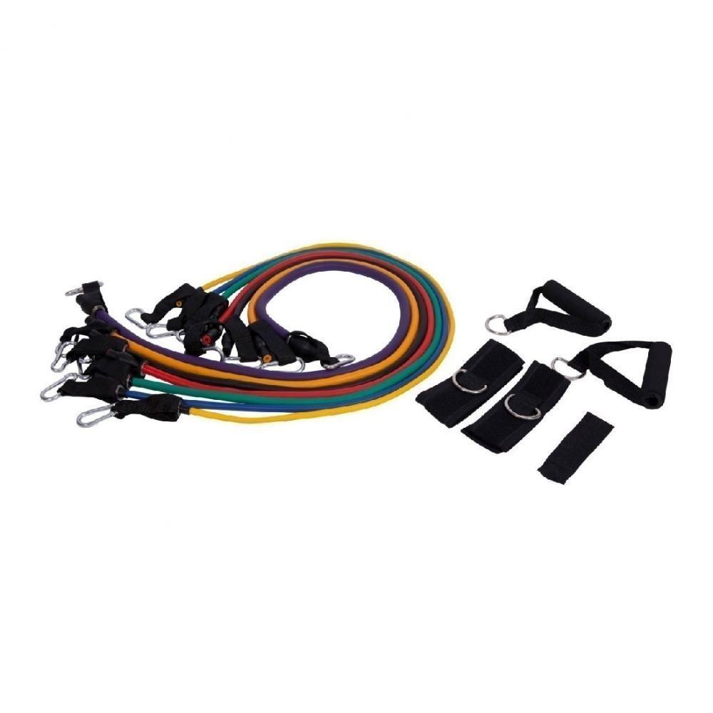 Kit Extensor Com 7 Elástico Liveup Sports - 1