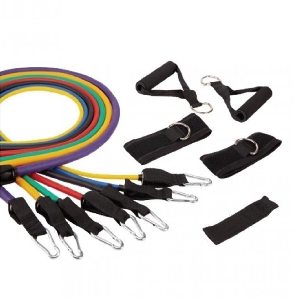 Kit Extensor Com 7 Elástico Liveup Sports - 3