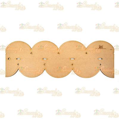 Régua Para Barrado Duplo Redonda G