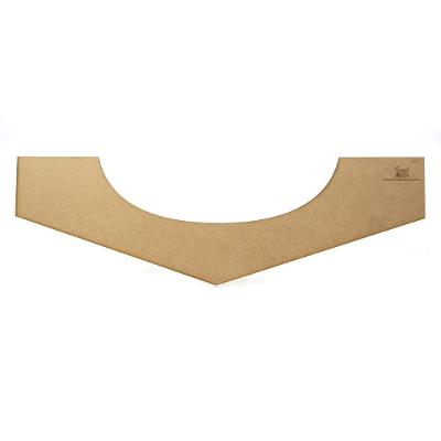Régua Para Barrado Mdf Bico Simples