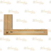 Régua Para Cabelo De Boneca Mdf 30 Cm - 2