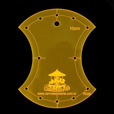 Régua Para Patchwork Maça