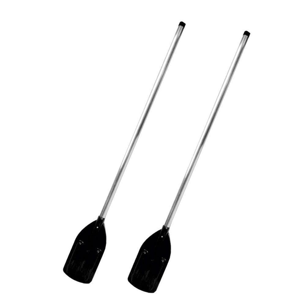 Kit 2 Remos C/ Cabo Alumínio P/ Bote Barco Pesca Canoa - 1