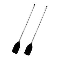 Kit 2 Remos C/ Cabo Alumínio P/ Bote Barco Pesca Canoa - 1