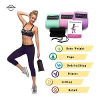 Kit 3 Faixas Elasticas De Exercicios Hip Resistance Bands