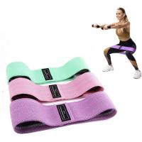 Kit 3 Faixa Elasticas De Exercicios Hip Resistance Bands - 13