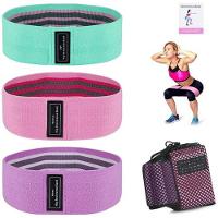 Kit 3 Faixa Elasticas De Exercicios Hip Resistance Bands
