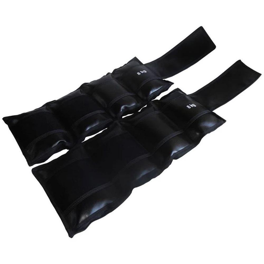 Par de Caneleiras Tornozeleira Academia Ginástica 8,0kg - 1
