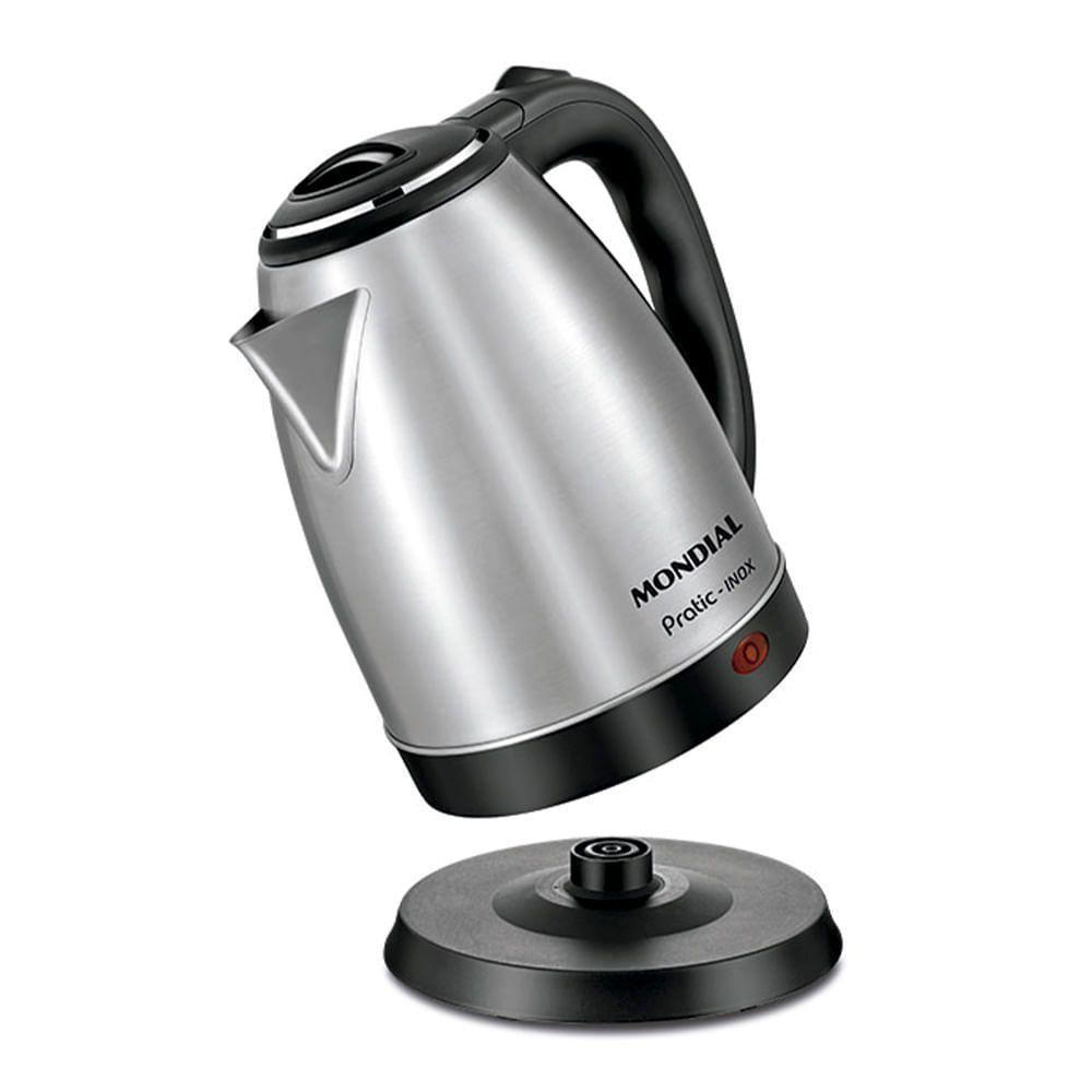 Chaleira Elétrica Mondial Pratic Inox Ce-06 127v Inox - 2